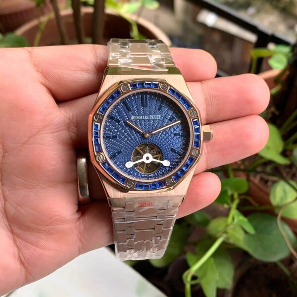 Audemars Piguet Royal Oak Offshore Chronograph Silver Blue - gallery
